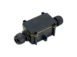 Caixa De Junção À Prova D'água Ip68, Conector De Iluminação Externa 2 Vias, Passa, Cabos De Plástico 4 Mm A 11 Para Fiação Segura