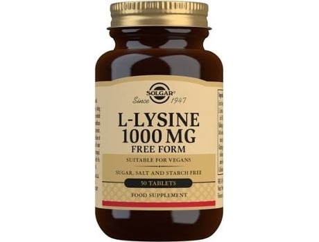 L-Lisina  1000 mg - 50 Comprimidos