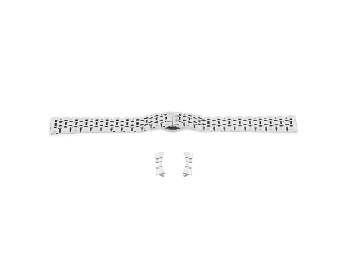 Pulseira Relógio Aço Inoxidável 14mm Substituição Acessório Prata