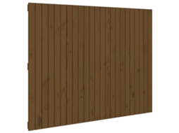 Wall Headboard, Wall Headboards Vidaxl Marrom Madeira De Pinho (146.5 X 110 Cm)