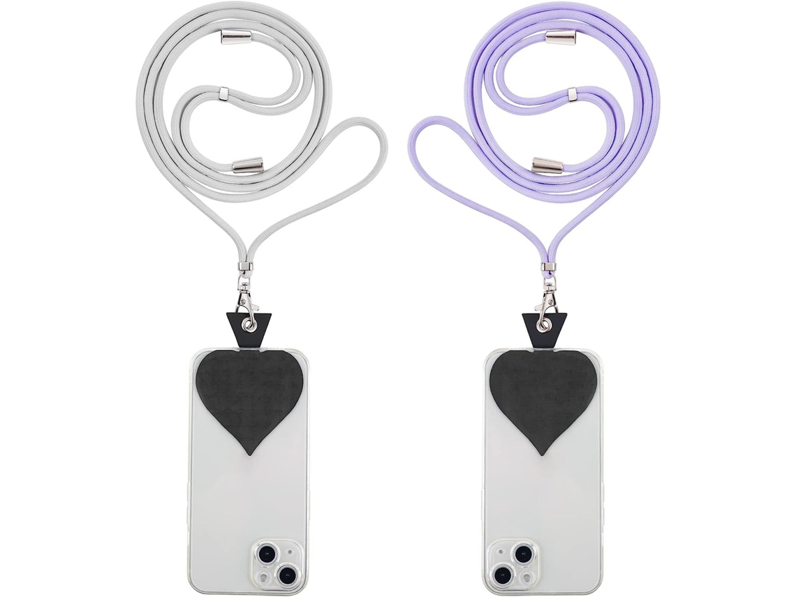 Conjunto De 2 Alças Para Celular Com Patches Universais, Compatíveis Com A Maioria Dos Smartphones.