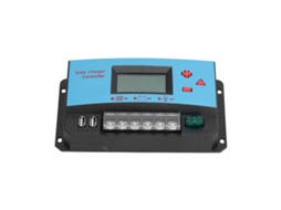 Controlador de Carga Solar PWM com LCD e USB, à prova d'água