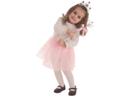 Fato de Menina DISFRAZZES Princesa Do Gelo Rosa (Tam: 3 a 6 anos)