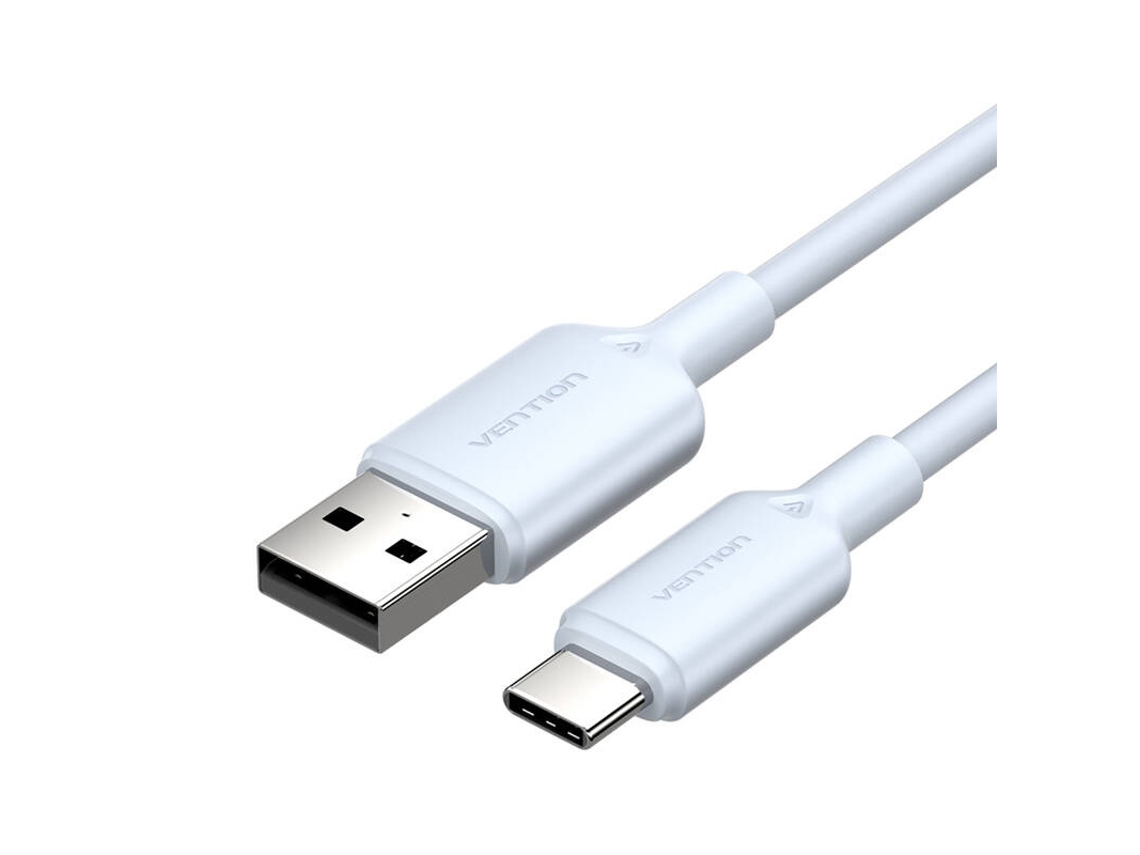 Cabo Usb 2.0 A Para Usb C 3a Da Vention Para Computadores, Carregamento Rápido De 1 M