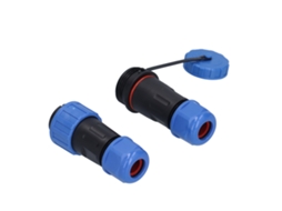 Conector Avião Ip68 À Prova D'água Sem Solda 2 Núcleos
