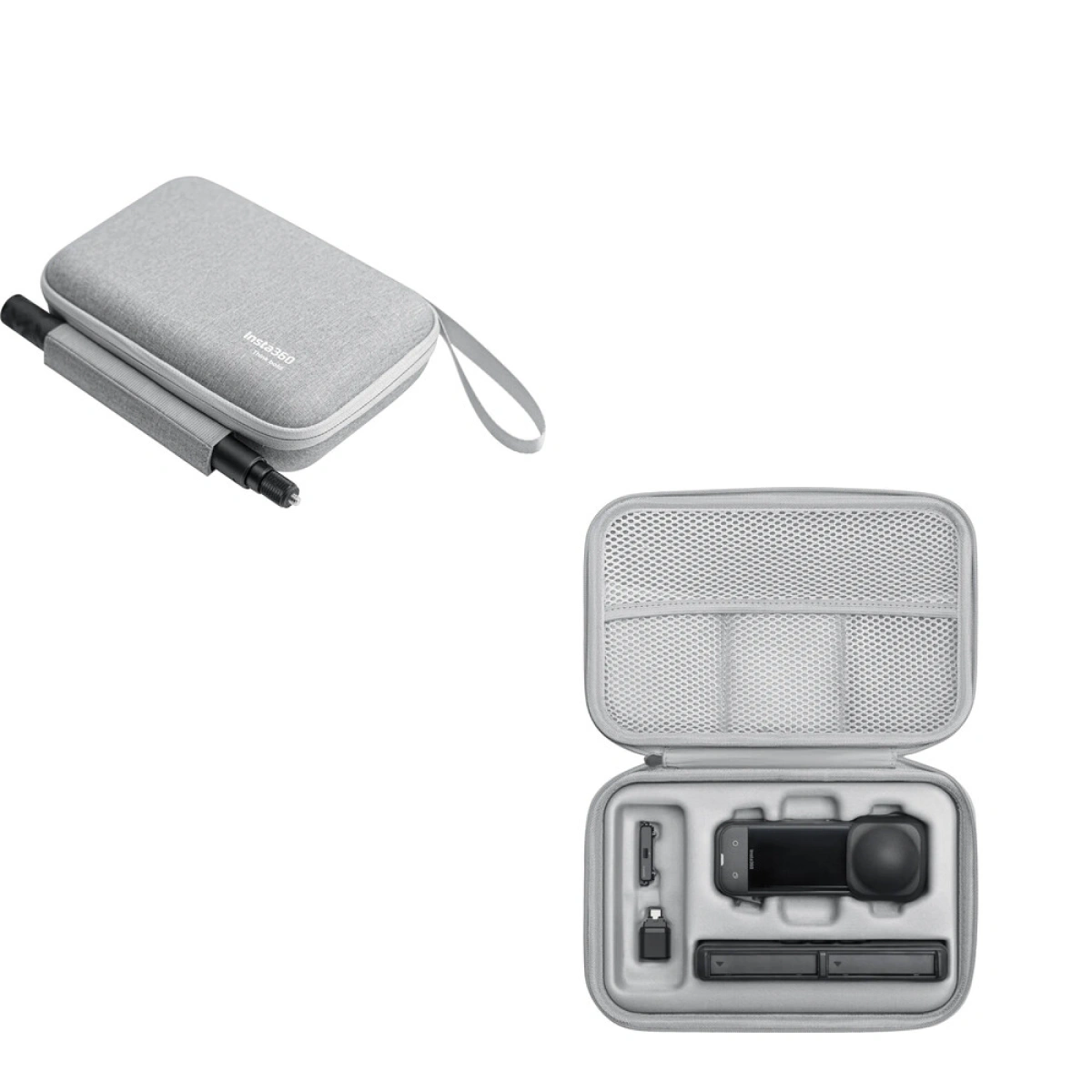 Estojo de Transporte INSTA360 para Câmeras X5 (9.1 x 6.2 x 2.6" - Cinzento)