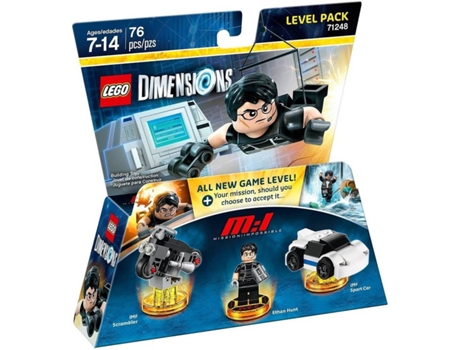 Dimensions:  Mission Impossible Level Pack (Idade mínima: 7 - 76 Peças)