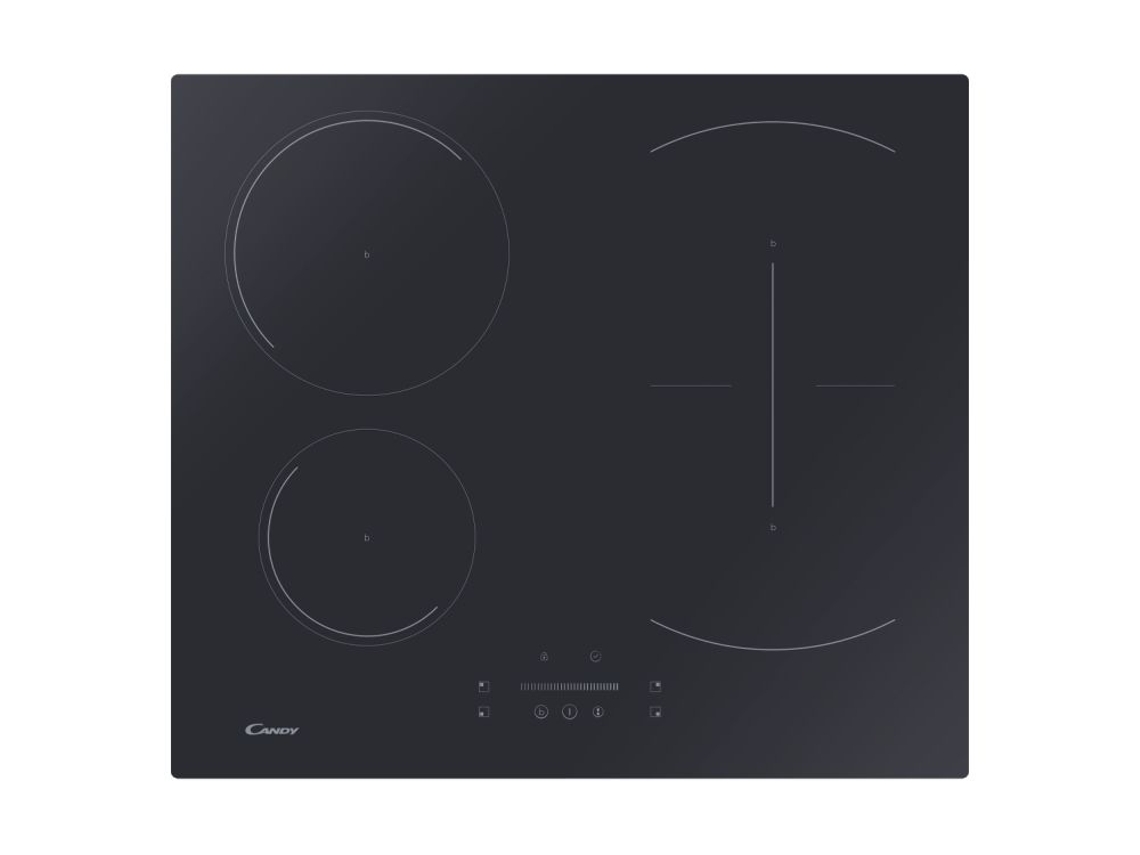 Idea Ctp643C/Yep Preto Embutido 59 Cm Placa com Zona de Indução 4 Zonas CANDY