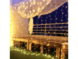 Luminoso 300 Leds 8 Modos de Iluminação Baixa Tensão 31V Decoração de Janelas Natal Casamento Aniversário Casa Pátio Impermeável Ip44