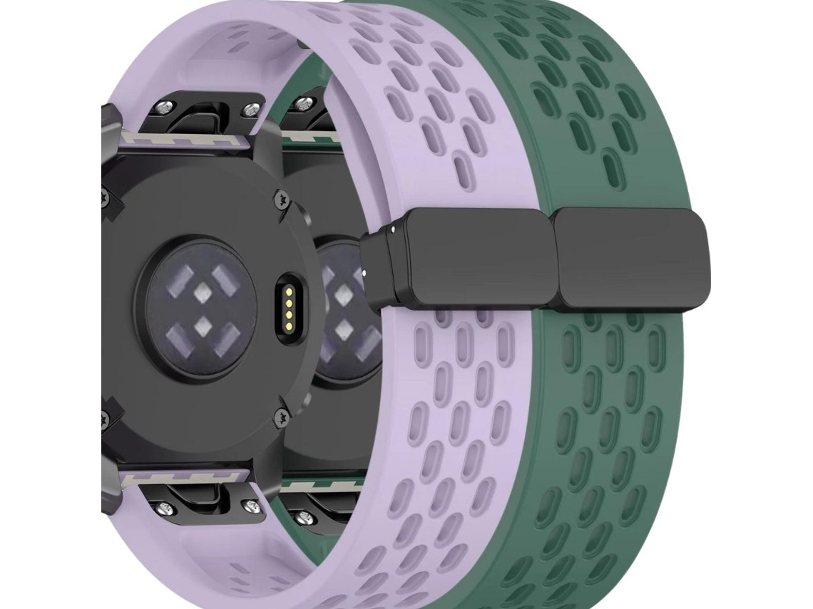 Pacote com 2 pulseiras ORYSIN Snapflow para Garmin Fenix 6 Pro