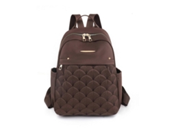 Mochila De Viagem Feminina Para Faculdade, Escola, Uso Casual, Mochila Escolar, Bolsa Para Livros, Bolsa De Ombro, Grande Capacidade, Marrom