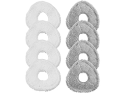 Conjunto De 8 Panos De Limpeza Laváveis Para Aspirador Robô Narwal Freo._ptg