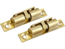 Fecho De Esfera Para Porta Armário Ibasenice, Dourado, Com Tensão E Resistência Ajustáveis, 2 Peças, Em Cobre, Para