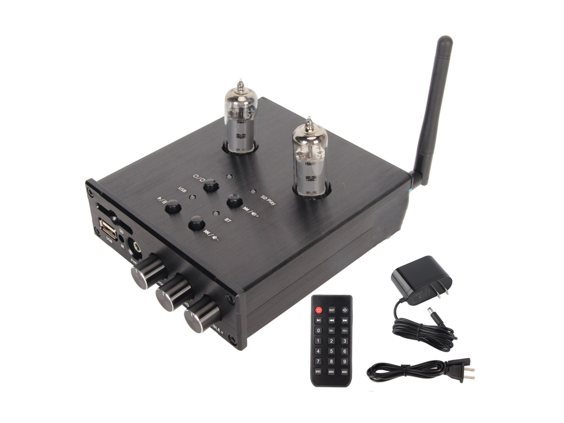 Amplificador Bluetooth Hifi LAXISCREED Usb/sd 100 240v Us