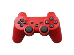 Controle Sem Fio MDUG, gamepad ultrafino, 6 eixos, vibração (vermelho)