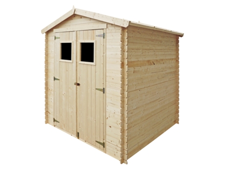 Gardiun Alexander Im² Wooden Storage Shed Dourado 186 x 196 x 218 cm