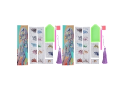 Set Pintura De Diamantes 5d Resina Diy Dragão Colorido Bordado Manual