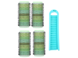 2026 - Modelador de Cabelo Manual Profissional DIY com Rolos, Ferramenta de Beleza e Cuidados com os Cabelos - Verde