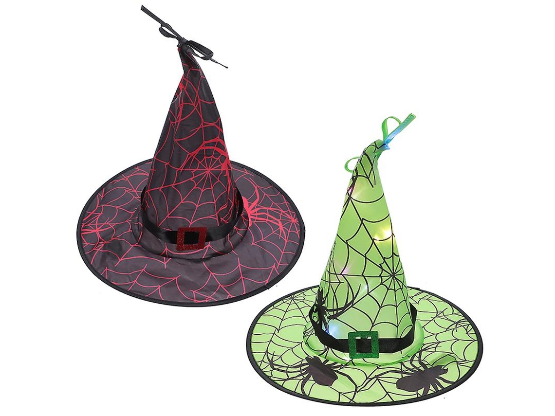 2 Peças de Chapéu de Bruxa para Halloween para Decoração de Halloween ALLINLESS