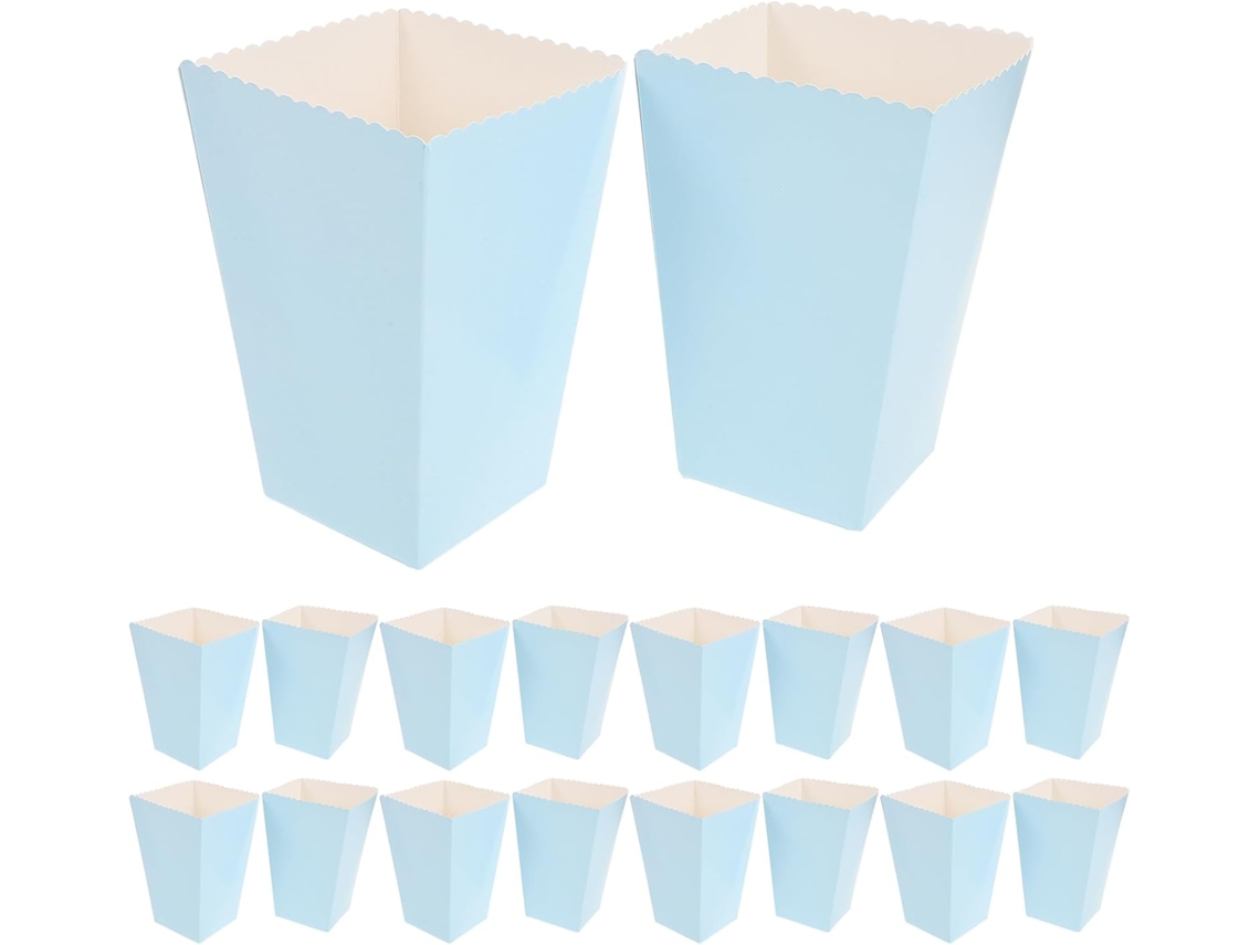 Conjunto De 36 Caixas Pipoca Cabilock Para Festas, Recipientes De Papel Para Salgadinhos E Doces, Ideais Para Eventos E