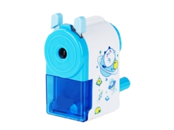 Sacapuntas Manual Giratório Cute Portátil Eficiente Para Estudantes Azul