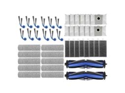 Acessórios De Substituição Para Aspiradores De Pó Ecovacs T80 Pro Omni / T80 Omni: Escova Lateral Principal, Rolo De Limpeza, Saco Para Esfregão_glo