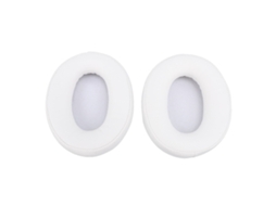 2 Pçs Almofadas De Ouvido De Couro Proteinado Para Cloud Alpha Flight Core Stinger 2 Branco
