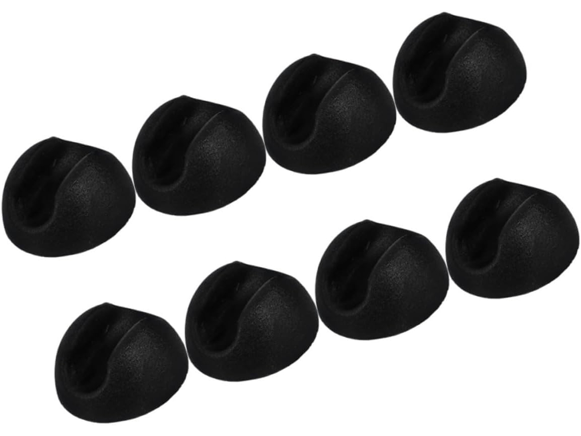 Artibetter Conjunto De 8-protetores Pés Móveis Antiderrapantes Em Pvc Para Formato Grampo, Tapetes Para Piso Mesas E