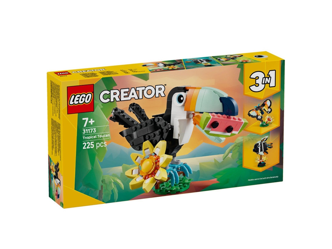 LEGO Creator: Animais Selvagens: Tucano Tropical  - 31173