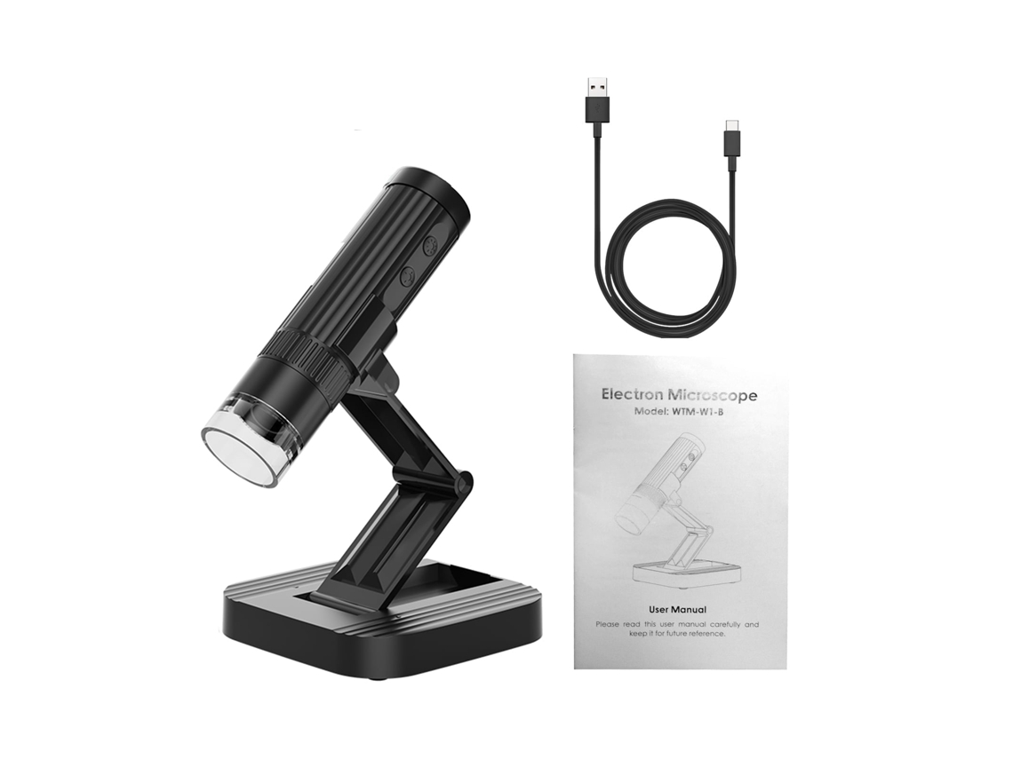 2026 microscópio Digital para Crianças Portátil com Luz Usb Câmera Microscópio de Moedas