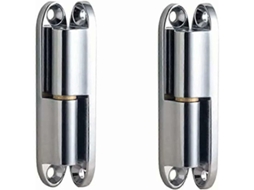 2 Bisagras de Acero Inoxidable para Puertas, Cajones, Despensas, Ventanas Y Cerramientos, 80mm, Resistentes, 40kg