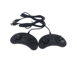 Controlador de Jogos Usb Clássico com 6 Botões, 1 Par ZYBLSSBB