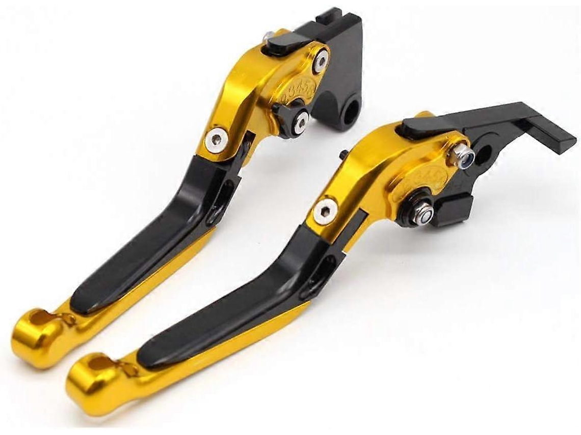 Manopla De Freio E Embreagem Dobrável Extensível Ajustável Benelli Tnt125 Tmt135 2017 2022 Prata