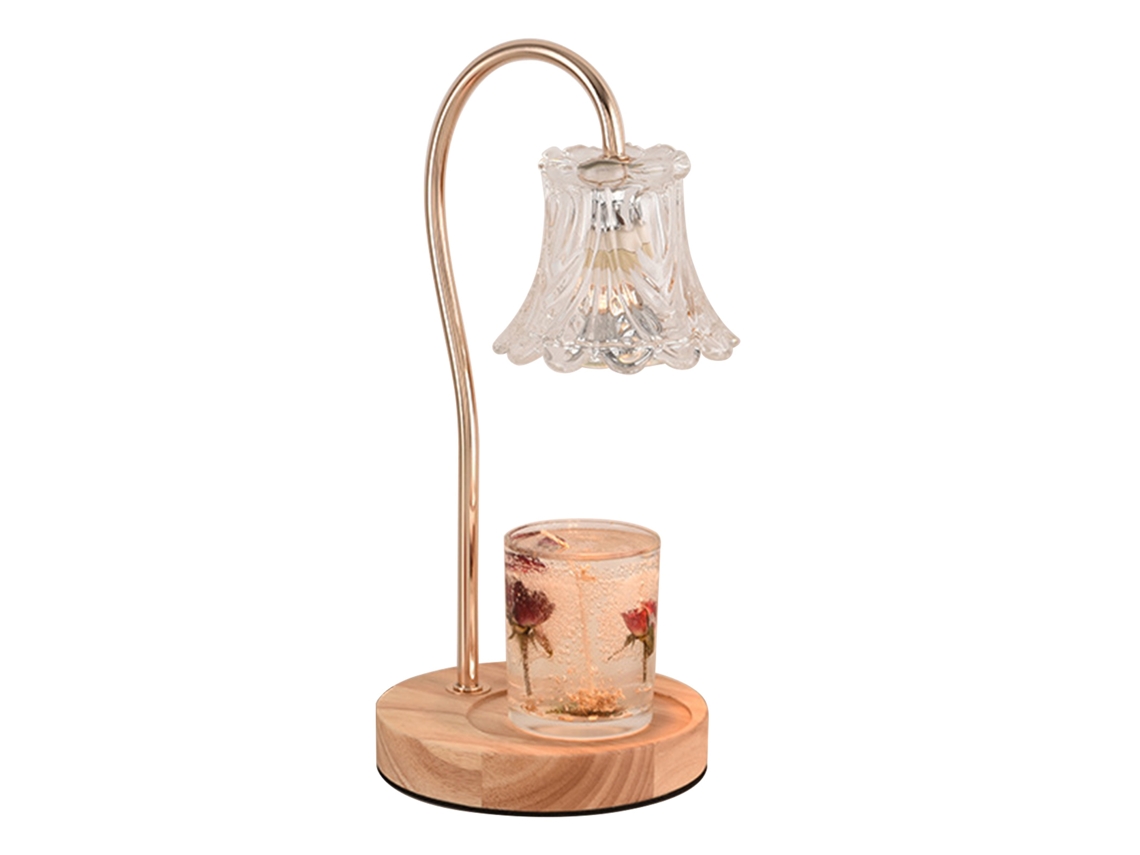 Lâmpada Aquecedora De Velas Aromáticas Mesa Romântica