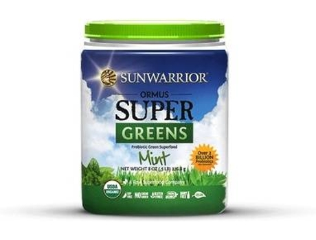 Suplemento Alimentar SUNWARRIOR Ormus Supergreens Hortelã (226 g de pó)