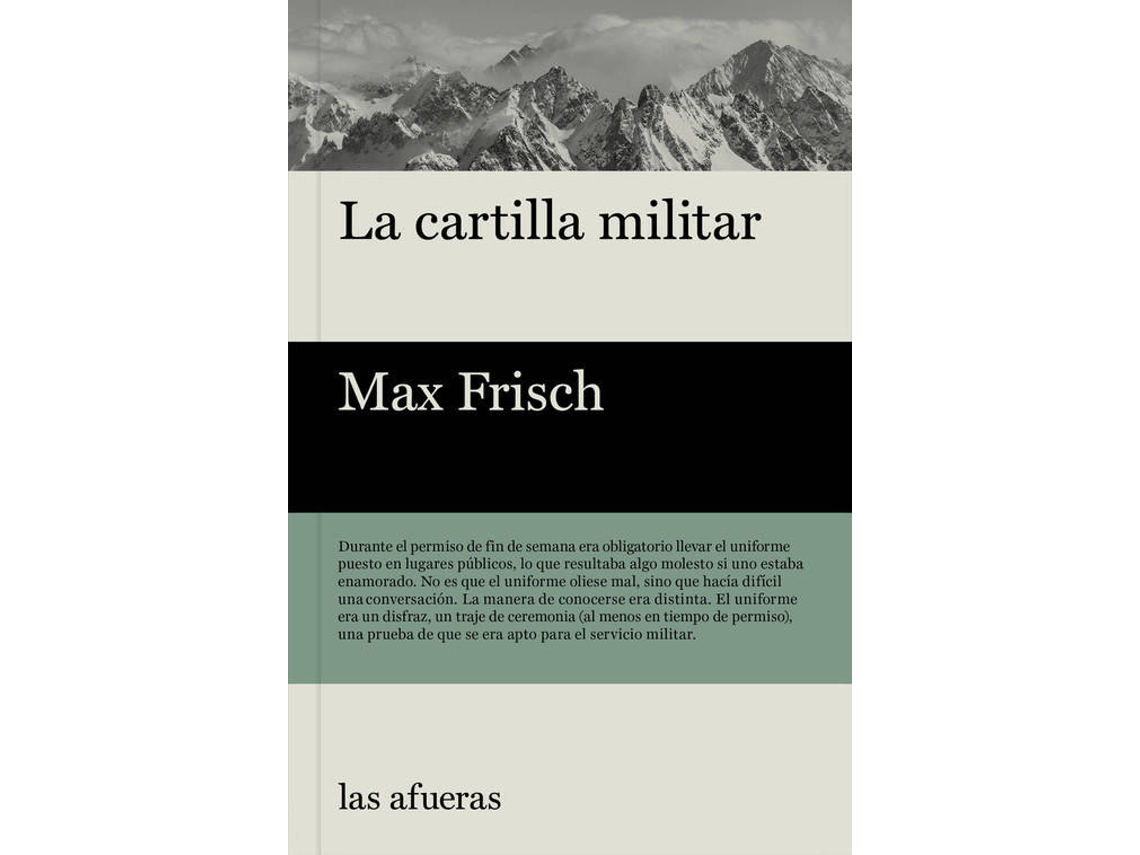 Livro La Cartilla Militar de Max Frisch (Espanhol)