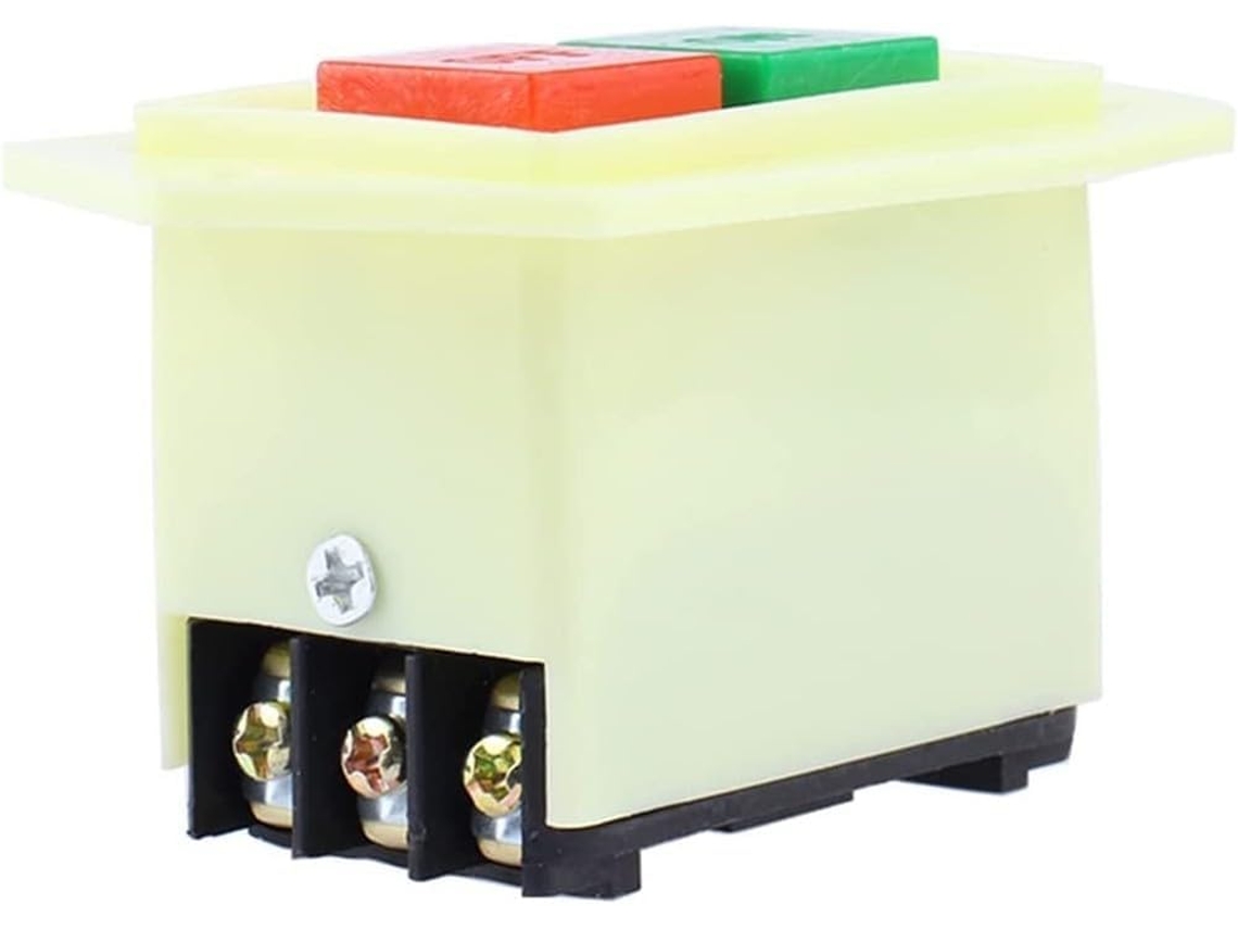Interruptor De Botão Da Lc3 Lc3-10, Interruptor De Controle Liga Desliga Industrial 10a 380v Furadeira Bancada