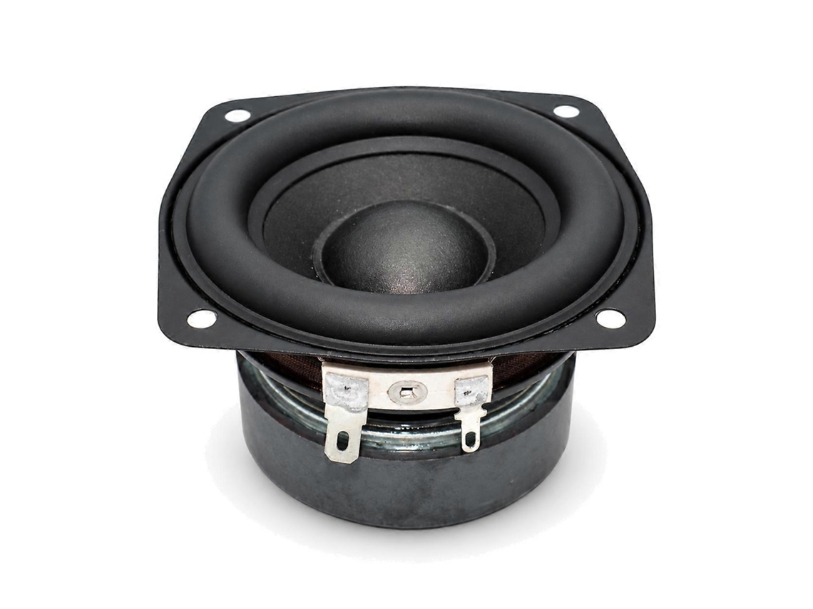 Subwoofer 78 Mm, 4 Ohm, 15 W, Woofer Quadrado De 3 Polegadas Para Diy De Caixa De Livros