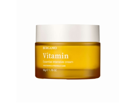 Creme Facial Essencial Bergamo Com Vitamina C, 50g