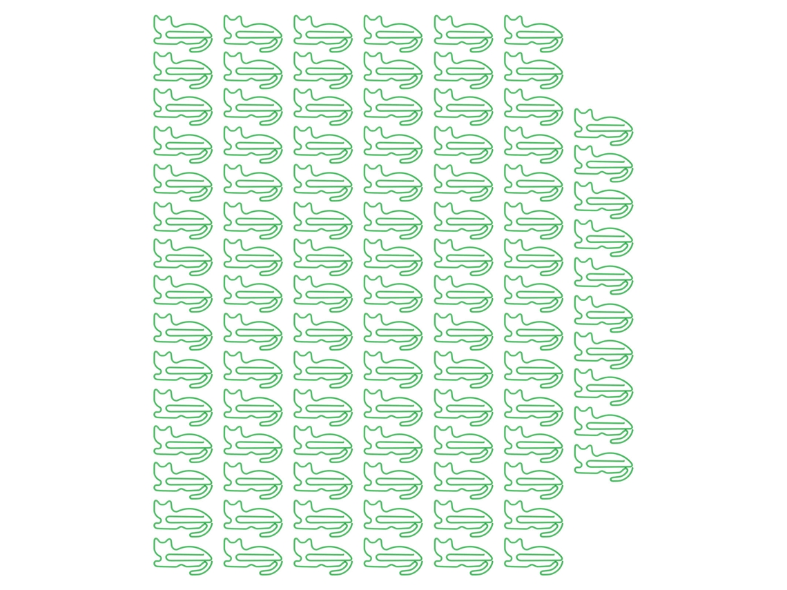 100 Clips De Papel Bonitos Em Forma De Animal Marcapáginas Divertidos Para Organizar Documentos E Planificadores Gato
