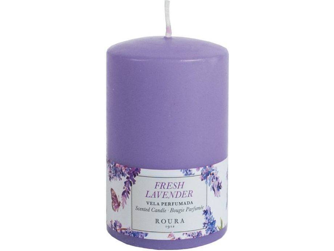 Vela ROURA Perfumada (Roxo - 10x6 cm)