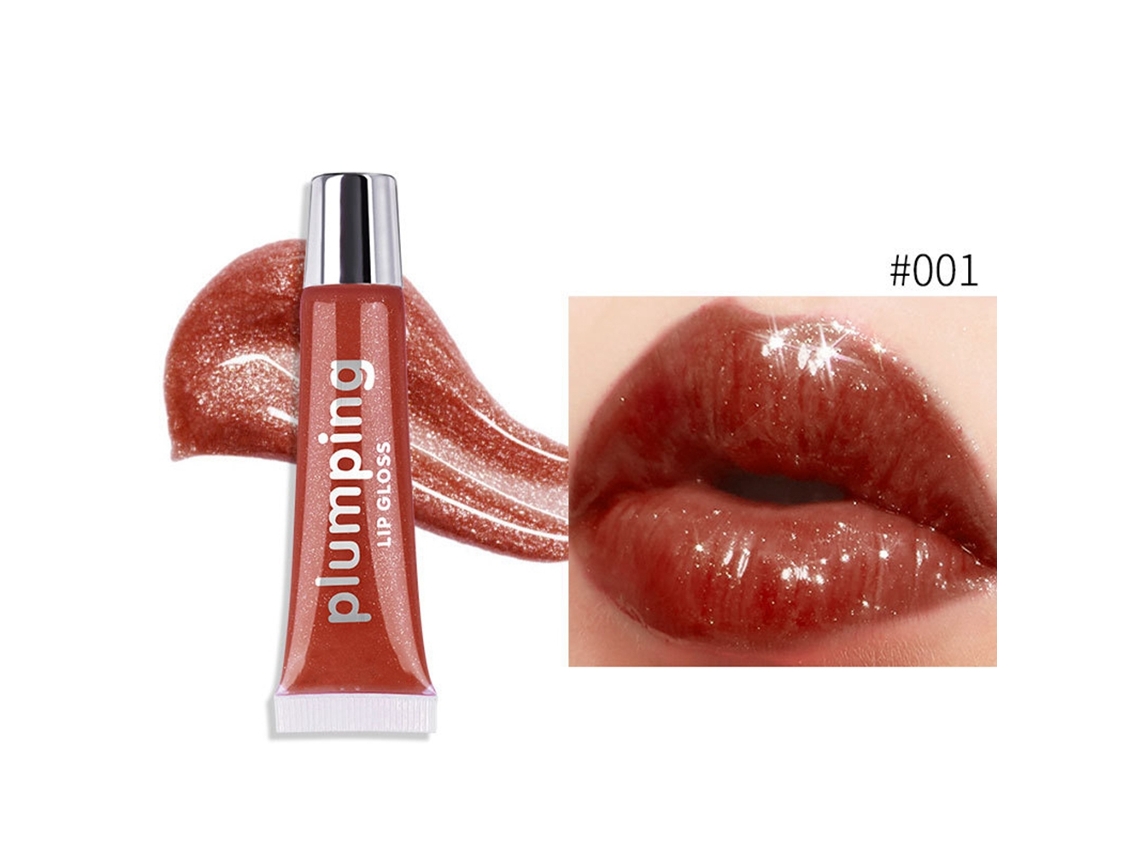 Batom Com Brilho De Extrato Vegetal Para Mulher, Longa Duração, Maquiagem Labial Cosmética 1