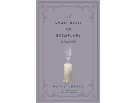 Livro A Small Book of Exemplary Deaths de Matt Sturrock (Inglês - Capa Dura)
