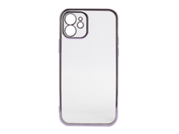 Aetheria capa de Telefone Sulada Electroplating Tpu Full Body Proteção para Iphone 12 Roxa