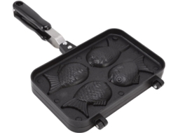 Forma Taiyaki Qcwwy, Bandeja Dupla para Grelhar, 4 Cavidades