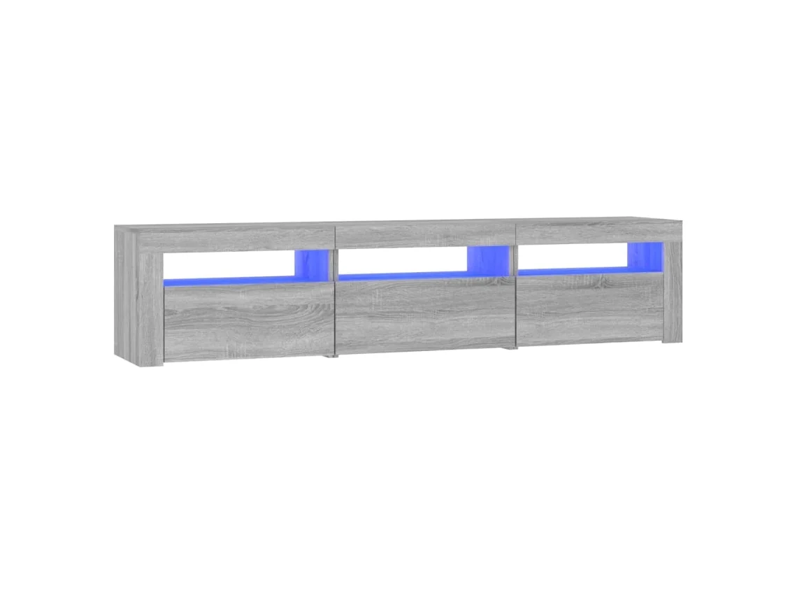 Tv Cabinet, Tv Cabinets Vidaxl Cinzeto Madeira Processada (n/a)