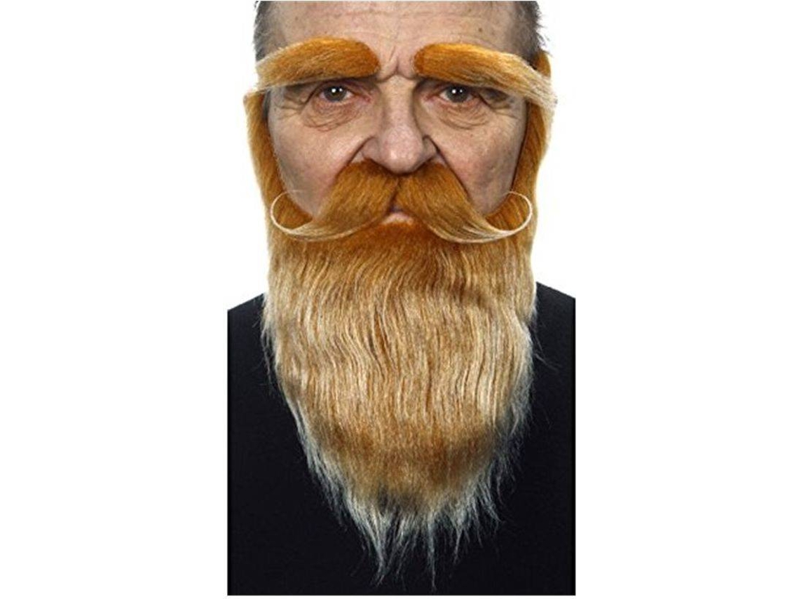 Barba VIVING Comprida (Ruiva - Com Sobrancelhas)