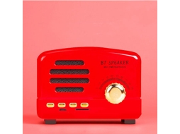 Coluna Bluetooth RCDA Retrô para Ambientes Externos