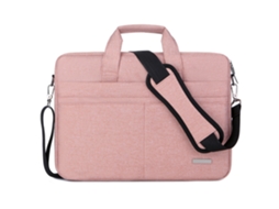 Bolsa Para Laptop De 15,6 Polegadas À Prova Dágua E À Prova De Choque, Bolsa De Ombro Para Laptop Com Alça De Ombro E Alça Oculta, Rosa Brilvibera