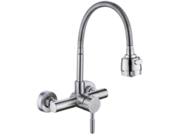 Torneira De Cozinha Multifuncional De Parede Em Aço Inoxidável 304, Para Instalação Na Parede.